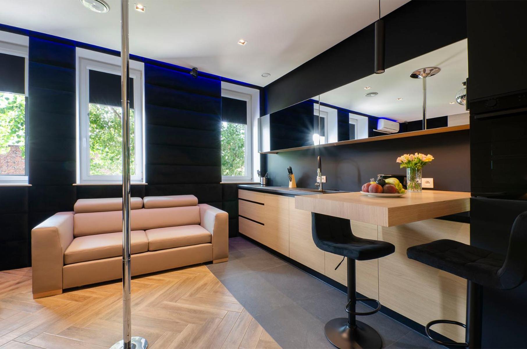 Lupoapartments Z Jacuzzi Pole Dance Leczycka 29 Klimatyzacja Parking Dostep Na Kod Łódź Quarto foto